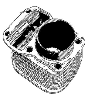 发动机部件/发动机气缸（两轮）1